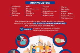 Bilecik Belediyesi’nden yangın afetine uğrayanlar için yardım kampanyası