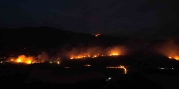 Sakarya-Bilecik sınırında alevler yeniden yükseldi