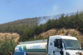 İnegöl Belediyesi, yangın bölgesine destek için harekete geçti