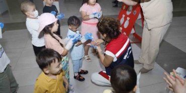 Büyükşehir’den lösemi tedavisi gören çocuklara moral