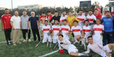 U23 Ampute Futbol Milli Takımı, Polonya’yı mağlup etti