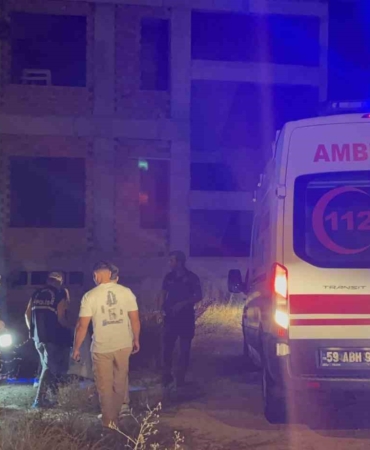 Tekirdağ’da okul inşaatında erkek cesedi bulundu