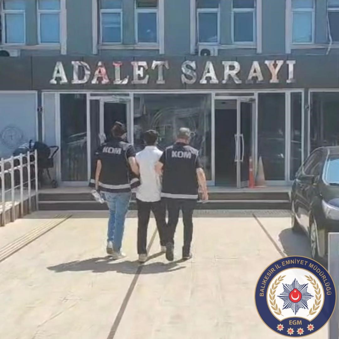 Balıkesir’de FETÖ hükümlüsü yakalandı