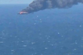 Kınalıada açıklarında teknede yangın paniği: 16 kişi denize atladı