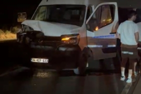 Arnavutköy’de başıboş manda zincirleme kazaya neden oldu: Manda telef oldu 3 kişi yaralandı