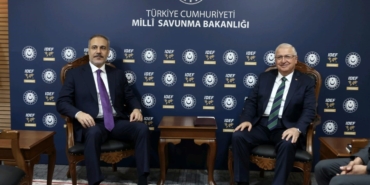 Milli Savunma Bakanı Yaşar Güler ile Dışişleri Bakanı Hakan Fidan IDEF’te görüştü