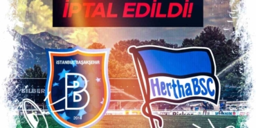 Başakşehir Kulübü, bu akşam Avusturya’nın Tirol bölgesinde bulunan Silberstadt Arena’da Hertha BSC ile oynanması planlanan hazırlık müsabakasının, rakip takımın sakat oyuncularının fazla olması nedeniyle iptal edildiğini duyurdu.