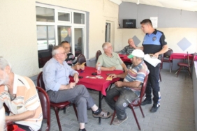 Kırklareli’nde ekipler vatandaşları orman yangınlarına karşı bilgilendirildi