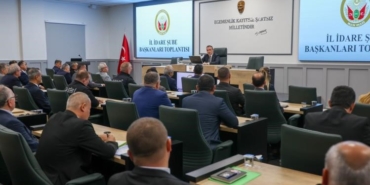 Bilecik’te ‘İl İdare Şube Başkanları Toplantısı’ yapıldı