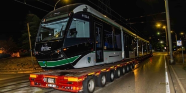 7’nci tramvay raylara indirildi