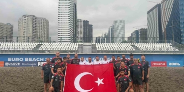 Plaj Futbolu Milli Takımı, Gürcistan’da 15 Temmuz şehitlerini andı