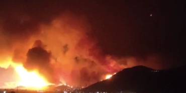 Bursa’da orman yangını Karahıdır Mahallesi’ne ulaştı