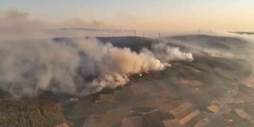 Şarköy’deki orman yangını 22. saatine girdi