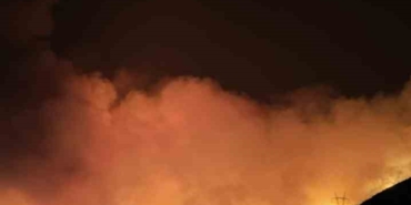 Bursa-Ankara otobanı yangın sebebiyle trafiğe kapatıldı