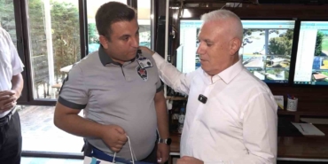 1,5 yaşındaki çocuğu ölümden kurtaran güvenlikçiye başkandan ödül