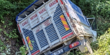 Manyas’ta trafik kazası: 1 yaralı