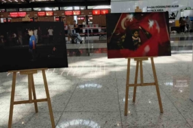 İstanbul Havalimanı’nda "15 Temmuz Demokrasi ve Milli Birlik Günü" sergisi açıldı