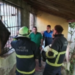 Kırklareli’nde metruk binada çıkan yangın söndürüldü