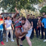 Dünyaca ünlü yayıncı Speed, Çekmeköy’de yağlı güreş yaptı