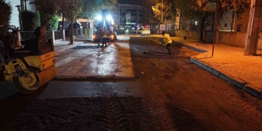 Güzeller Mahallesi’nde bozulan yollara asfalt