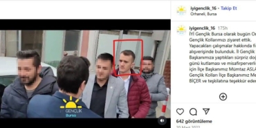 Tutuklanan FETÖ’cü kundakçının, İYİ Parti’deki görüntüleri ortaya çıktı