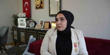 15 Temmuz şehidi eşi ve gazi Şefkatlioğlu: "Vatan ve bayrak için bir kere değil, bin kere ölürüm"
