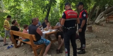 Kazdağları’nda jandarmadan yangın denetimi