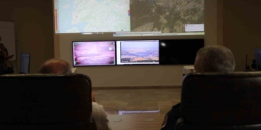 Çanakkale’de Yangın Harekat Koordinasyon Merkezi yangınlarına karşı teyakkuzda