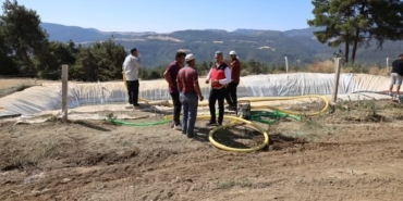 Orman yangını olan köylerde zarar tespiti çalışmaları hız kesmeden devam ediyor