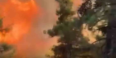 Alev kapanından son saniyeye kadar çıkmadılar