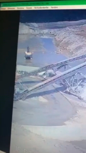 Çatalca’da kepçe operatörünün hayatını kaybettiği olayın görüntüleri ortaya çıktı
