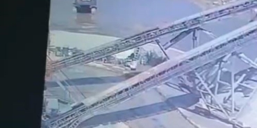 Çatalca’da kepçe operatörünün hayatını kaybettiği olayın görüntüleri ortaya çıktı