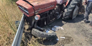 Balıkesir’de traktörle otomobil kaza yaptı: 5 yaralı