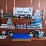Tekirdağ’da kaçakçılık operasyonunda çok sayıda ürün ele geçirildi