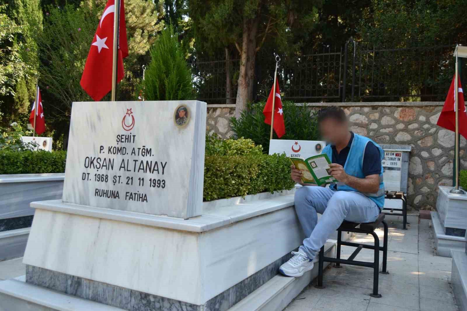 Bursa Denetimli Serbestlik Müdürlüğü’nden şehitler ve gazilere vefa ziyareti