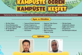 "Kampüste Öğren Kampüste Keşfet" projesi başlıyor