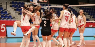16 Yaş Altı Milli Voleybol Kız Takımı finalde