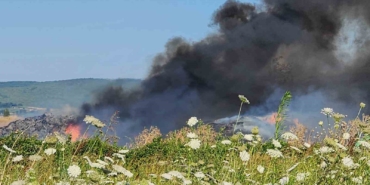 Bursa’da çiftlikte çıkan yangın 3 yere sıçradı