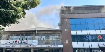 Bursa’da tekstil atölyesinin çatı katında yangın