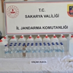 Kaçak alkol üretip piyasaya sürecekti jandarmaya yakalandı