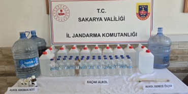 Kaçak alkol üretip piyasaya sürecekti jandarmaya yakalandı