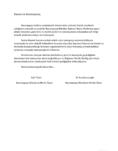 Bayrampaşa Belediyesi’ndeki iki üye CHP’den istifa etti