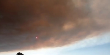 Bilecik’teki yangının dumanları Bursa’ya ulaştı