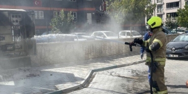 Susurluk’ta trafo yangınına müdahale