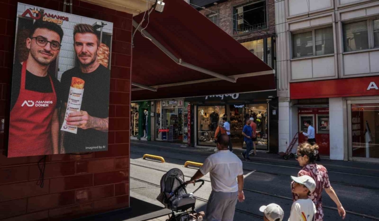 İstanbul’da bir dönercinin ChatGPT ile ürettiği ‘ünlü fotoğrafları’ gerçeğinden daha çok ilgi gördü, dünya medyasında haber oldu