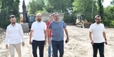 Başkan Özlü, Başiskele’deki çalışmaları yerinde inceledi