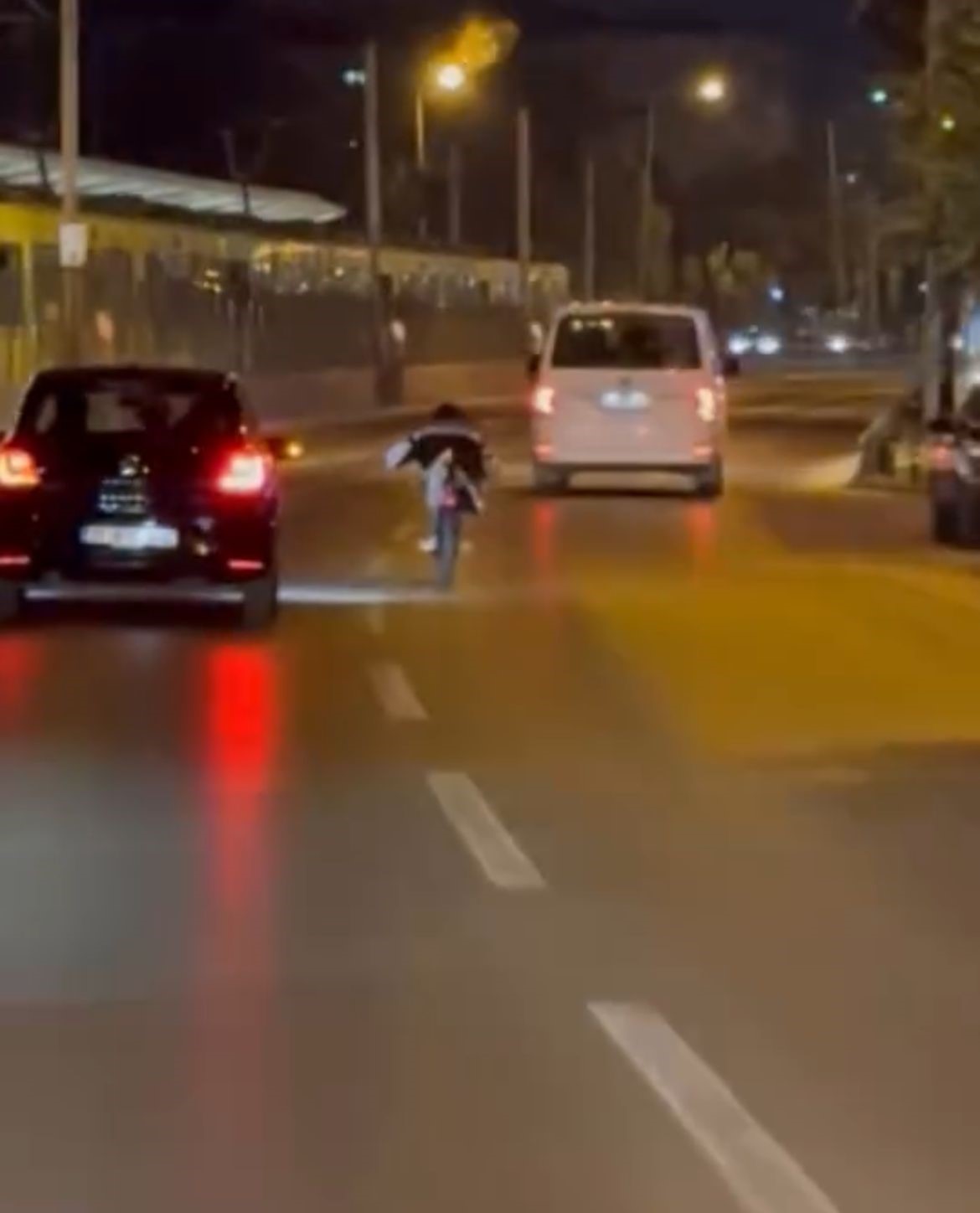 Bursa’da biri tek teker, diğeri yatarak ilerledi