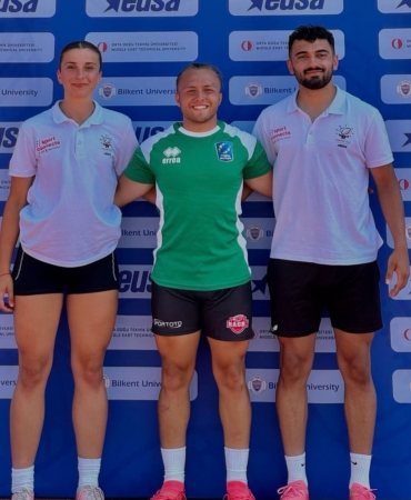 Körfezli sporcular EUSA Şampiyonası’nda hakemlik yaptı