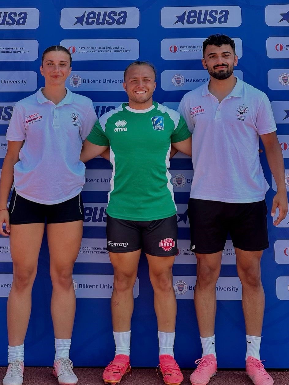 Körfezli sporcular EUSA Şampiyonası’nda hakemlik yaptı