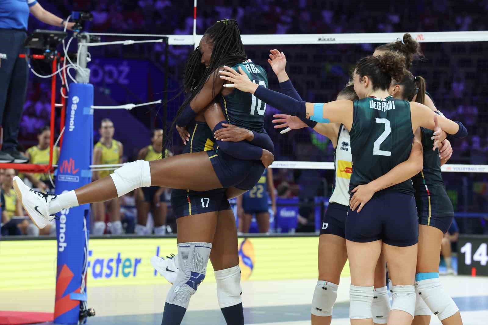 FIVB Milletler Ligi’nde şampiyon İtalya